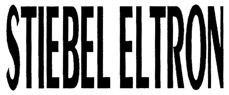 Mẫu nhãn hiệu STIEBEL ELTRON