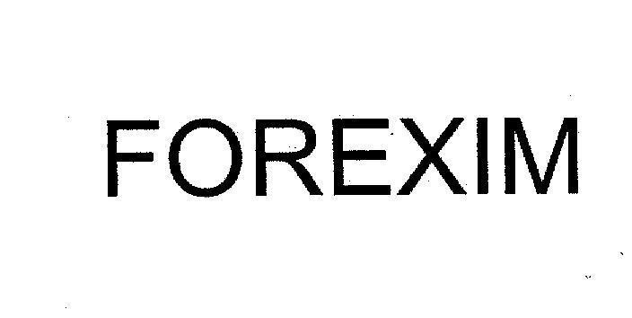 Mẫu nhãn hiệu FOREXIM