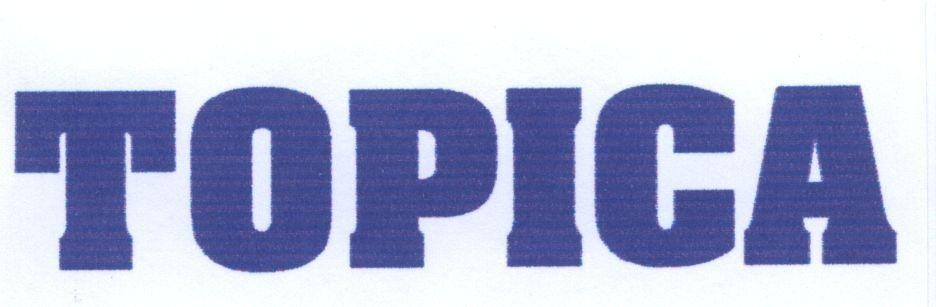 Mẫu nhãn hiệu TOPICA
