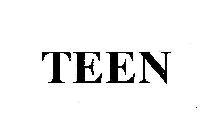 Mẫu nhãn hiệu TEEN