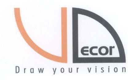 Mẫu nhãn hiệu VD DECOR DRAW YOUR VISION
