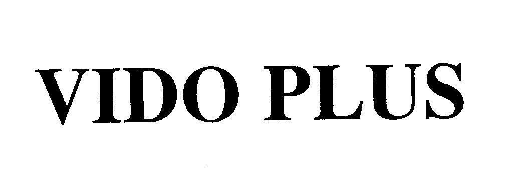 Mẫu nhãn hiệu VIDO PLUS