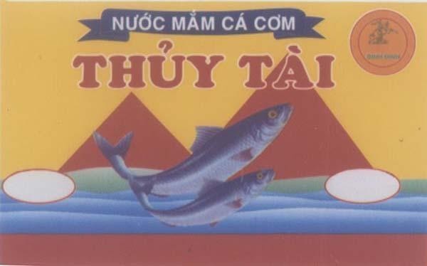 Mẫu nhãn hiệu THUỷ TàI BìNH ĐịNH NƯớC MắM Cá CƠM