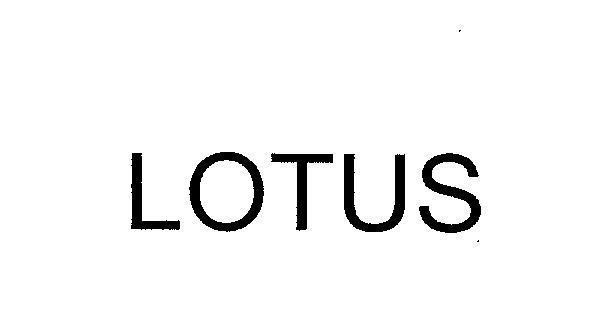 Mẫu nhãn hiệu LOTUS