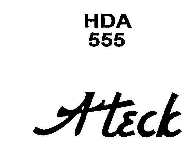 Mẫu nhãn hiệu ATECK HDA 555