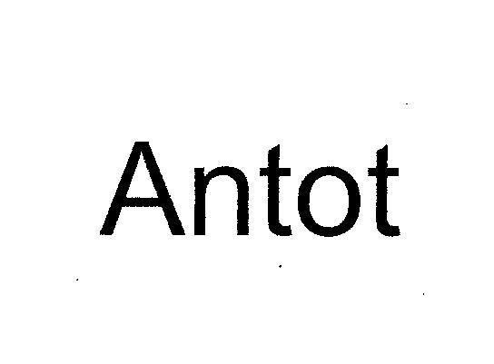 Mẫu nhãn hiệu ANTOT