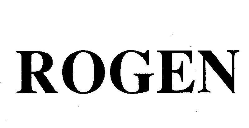 Mẫu nhãn hiệu ROGEN