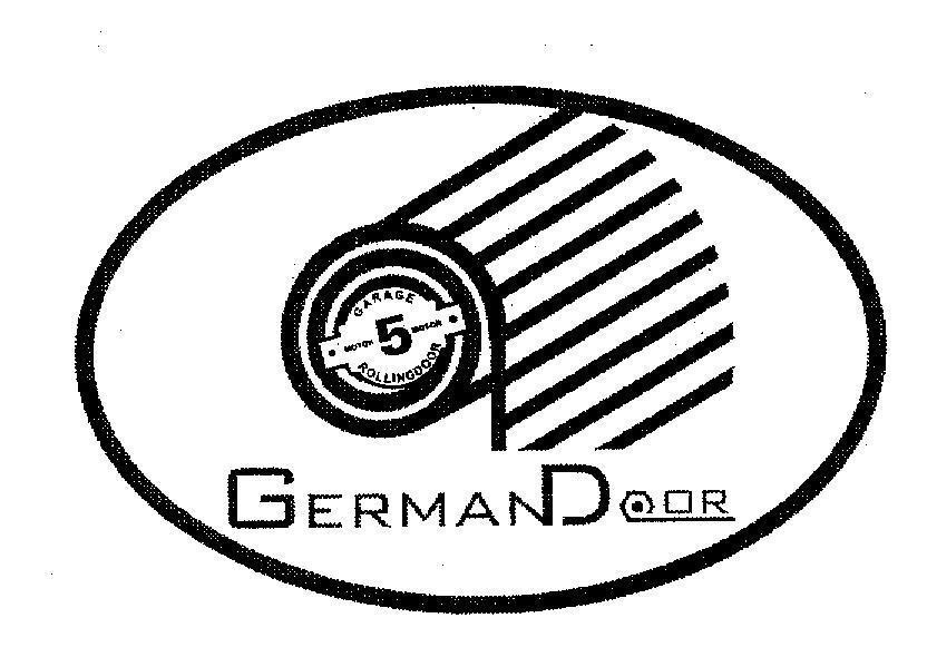 Mẫu nhãn hiệu GERMANDOOR GARAGE ROLLINGDOOR MOTOR 5