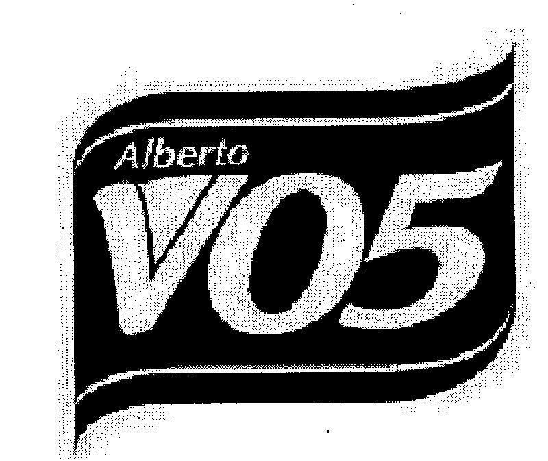 Mẫu nhãn hiệu ALBERTO VO5