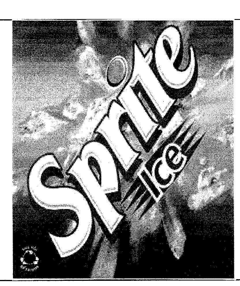 Mẫu nhãn hiệu SPRITE ICE