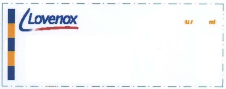 Mẫu nhãn hiệu L LOVENOX