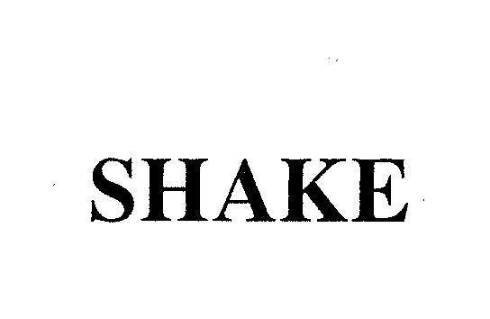 Mẫu nhãn hiệu SHAKE