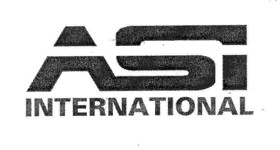 Mẫu nhãn hiệu ASI INTERNATIONAL