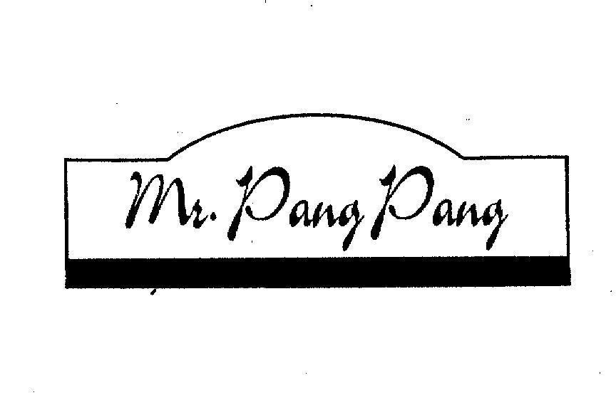 Mẫu nhãn hiệu MR PANG PANG