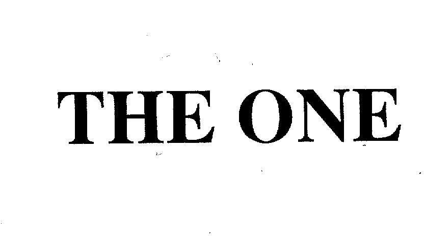 Mẫu nhãn hiệu THE ONE