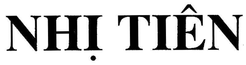 Mẫu nhãn hiệu Nhị Tiên