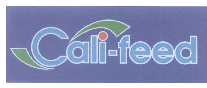 Mẫu nhãn hiệu CALI - FEED