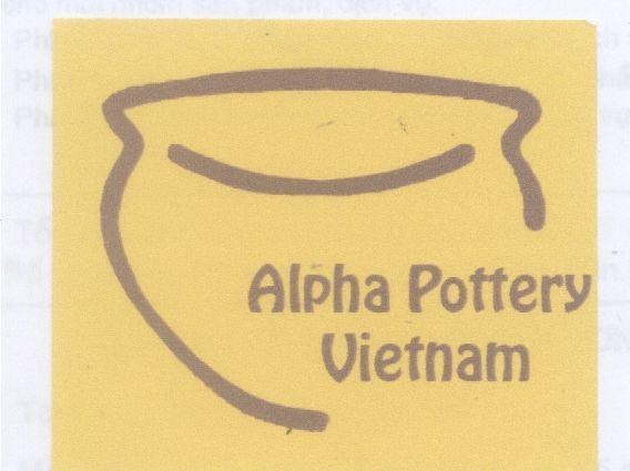 Mẫu nhãn hiệu ALPHA POTTERY VIETNAM