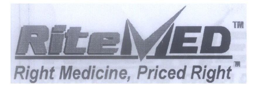 Mẫu nhãn hiệu RITEMED RIGHT MEDICINE PRICED RIGHT