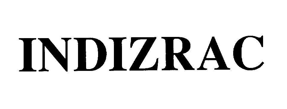 Mẫu nhãn hiệu INDIZRAC