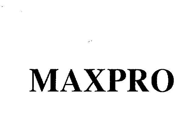 Mẫu nhãn hiệu MAXPRO