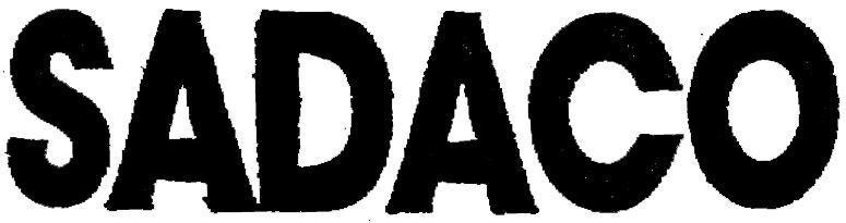 Mẫu nhãn hiệu SADACO
