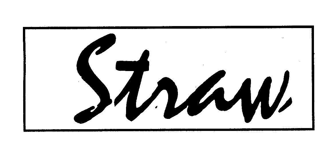 Mẫu nhãn hiệu STRAW
