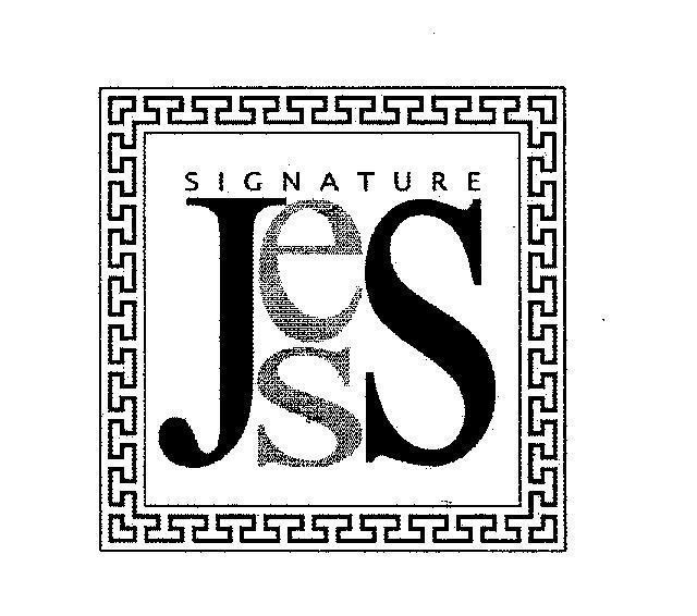 Mẫu nhãn hiệu JESS J S SIGNATURE
