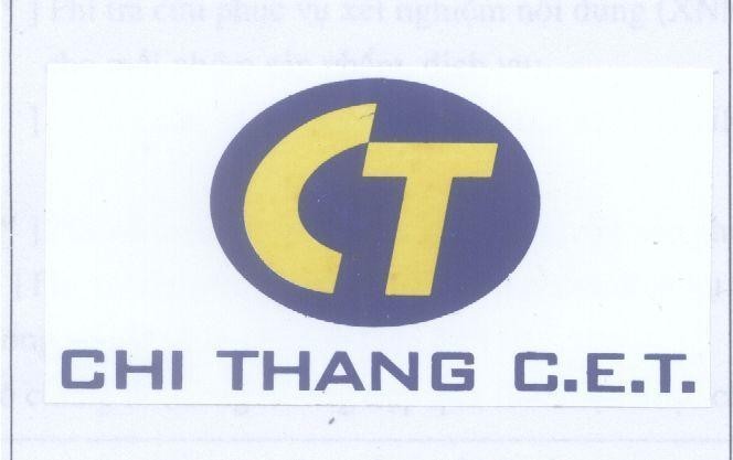 Mẫu nhãn hiệu CT CHI THANG C E T C.E.T