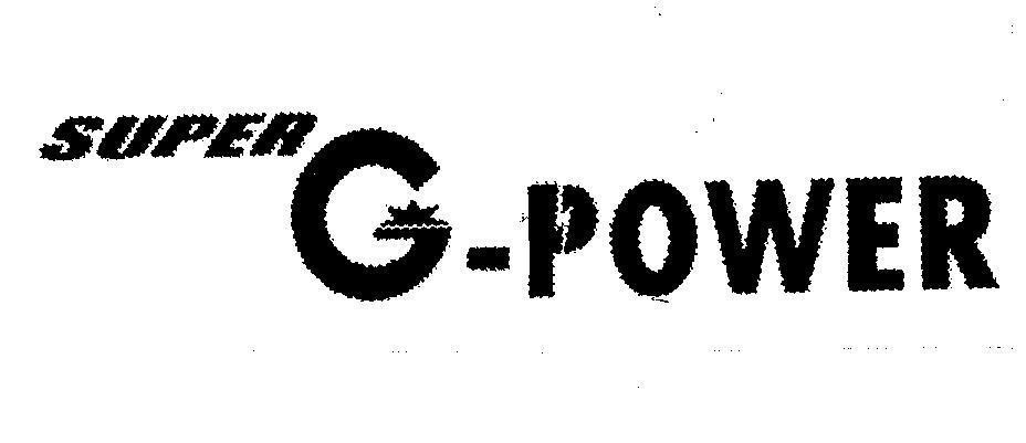Mẫu nhãn hiệu G POWER SUPER