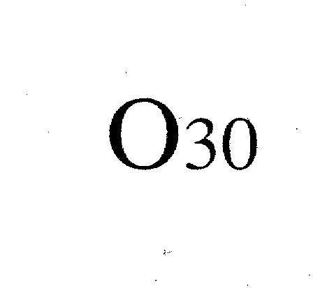 Mẫu nhãn hiệu O30
