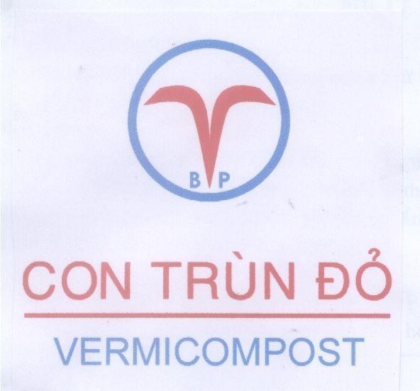 Mẫu nhãn hiệu Con Trùn Đỏ VERMICOMPOST BP V