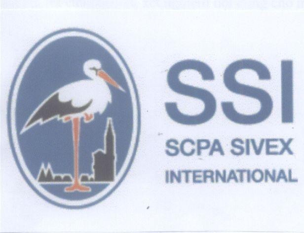 Mẫu nhãn hiệu SSI SCPA SIVEX INTERNATIONAL