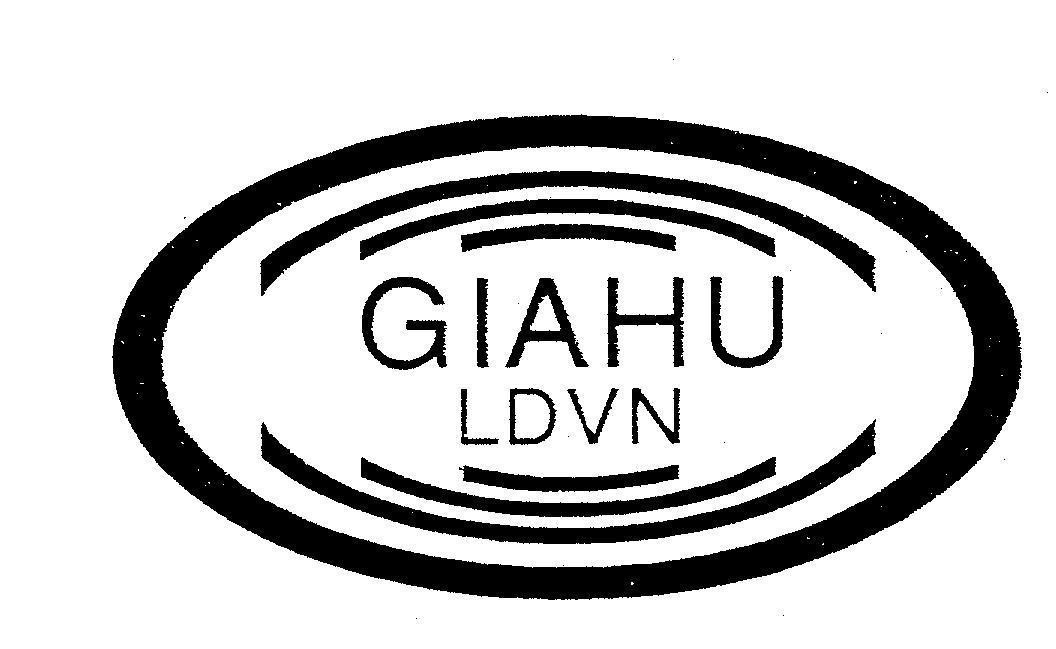 Mẫu nhãn hiệu GIAHU LDVN