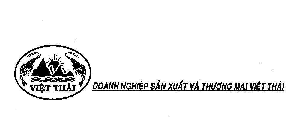 Mẫu nhãn hiệu Việt Thái Doanh nghiệp sản xuất và thương mại Việt Thái