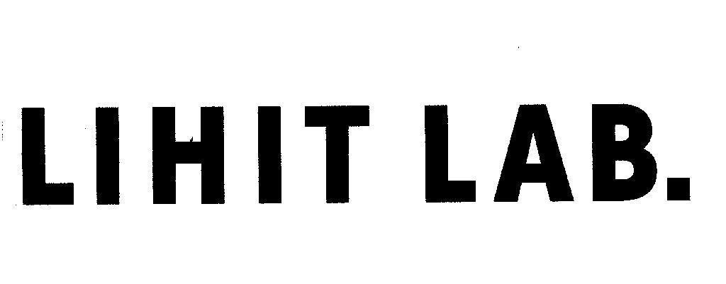 Mẫu nhãn hiệu LIHIT LAB