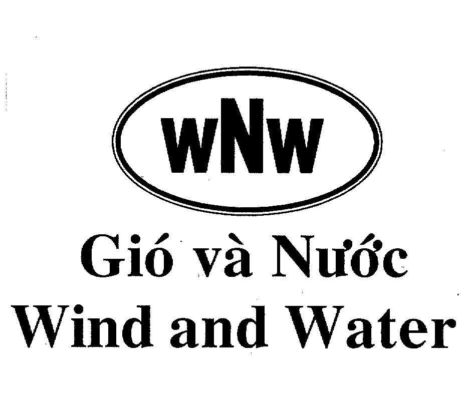 Mẫu nhãn hiệu WNW Gió Và Nước WIND AND WATER