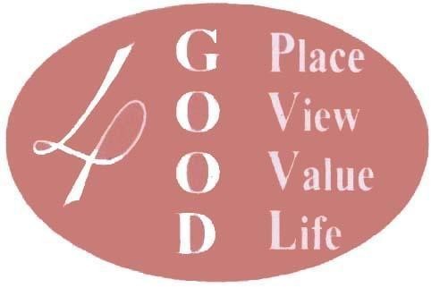 Mẫu nhãn hiệu 4 GOOD PLACE VIEW VALUE LIFE
