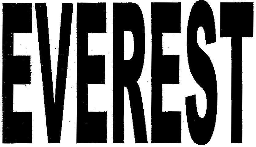 Mẫu nhãn hiệu EVEREST
