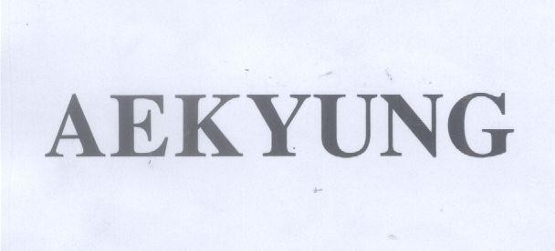Mẫu nhãn hiệu AEKYUNG