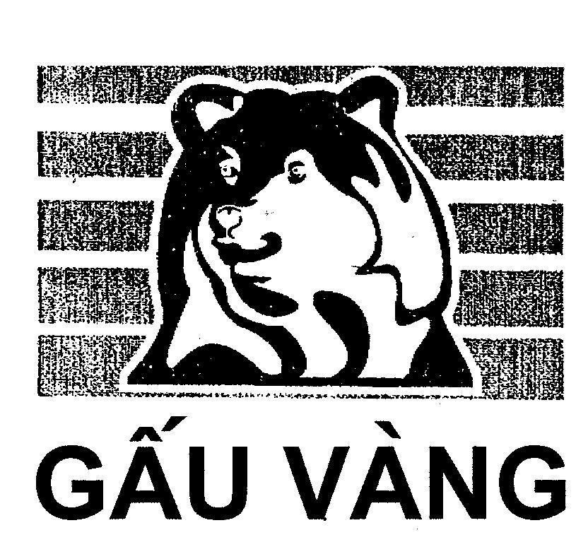 Mẫu nhãn hiệu Gấu Vàng