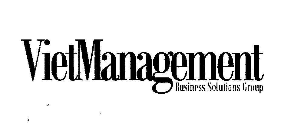 Mẫu nhãn hiệu VIETMANAGEMENT BUSINESS SOLUTIONS GROUP
