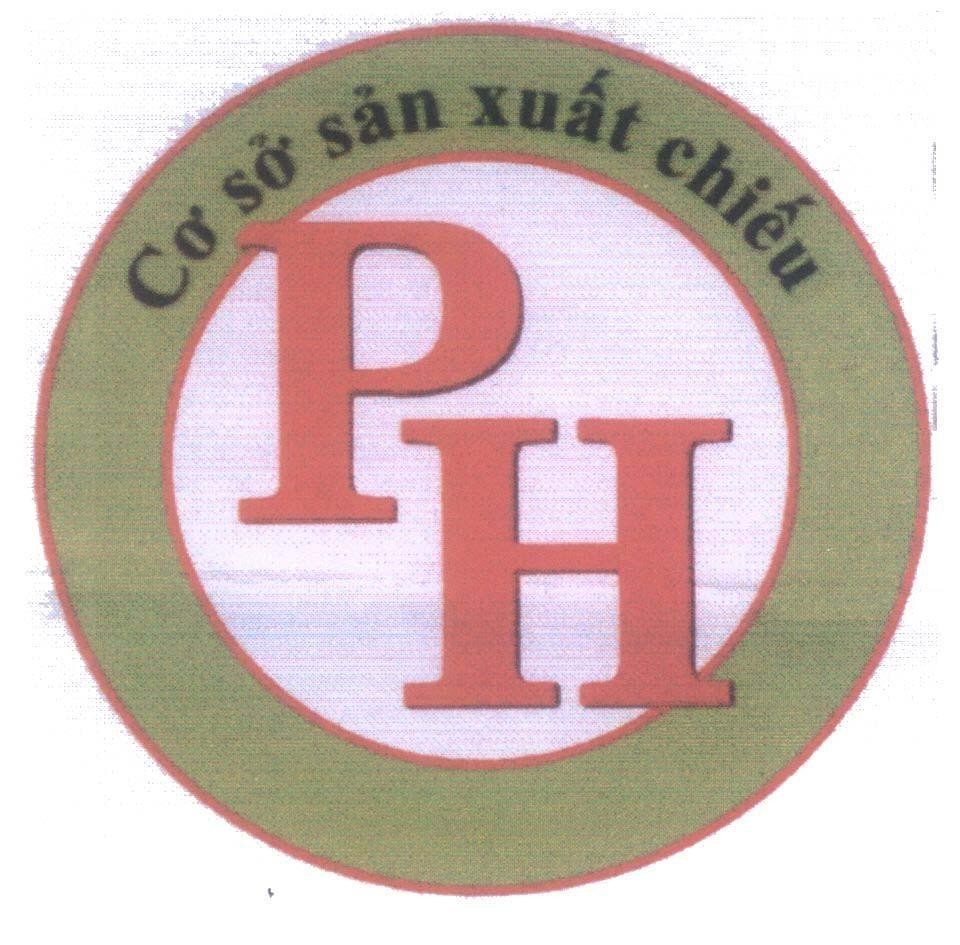 Mẫu nhãn hiệu P H Cơ Sở Sản Xuất Chiếu