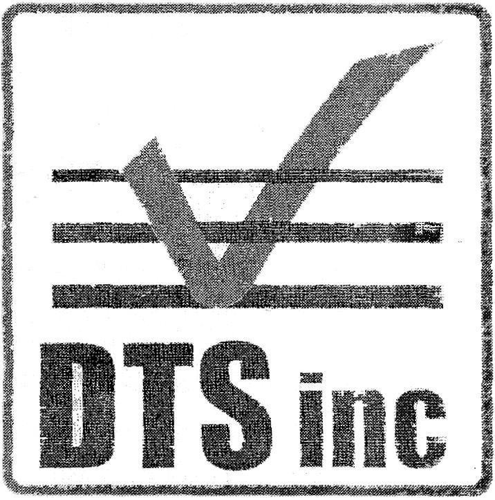 Mẫu nhãn hiệu V DTS INC