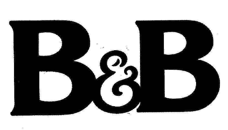 Mẫu nhãn hiệu B & B