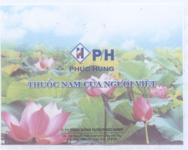 Mẫu nhãn hiệu PH Phúc Hưng Thuốc Nam Của Người Việt