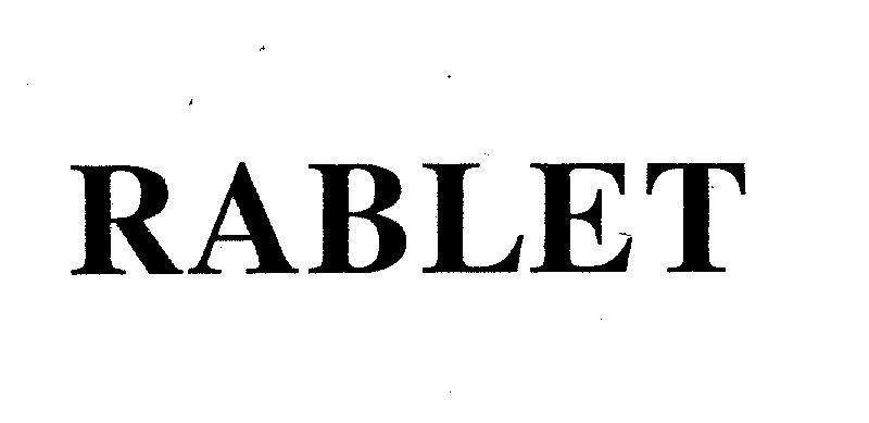 Mẫu nhãn hiệu RABLET