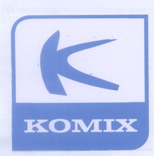 Mẫu nhãn hiệu K KOMIX