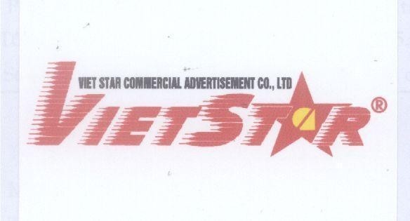 Mẫu nhãn hiệu VIET STAR COMMERCIAL ADVERTISEMENT CO LTD VIETSTAR