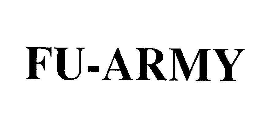 Mẫu nhãn hiệu FU- ARMY